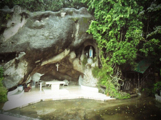 THE GROTTO OF OUR LADY OF LOURDES IN SAN JOSE DEL MONTE